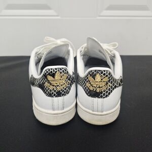 Adidas Stan Smith Limited Edition Shine White Leather with Gold Accents